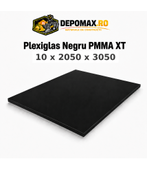 Plexiglas negru PMMA XT 10 x 2050 x 3050 mm